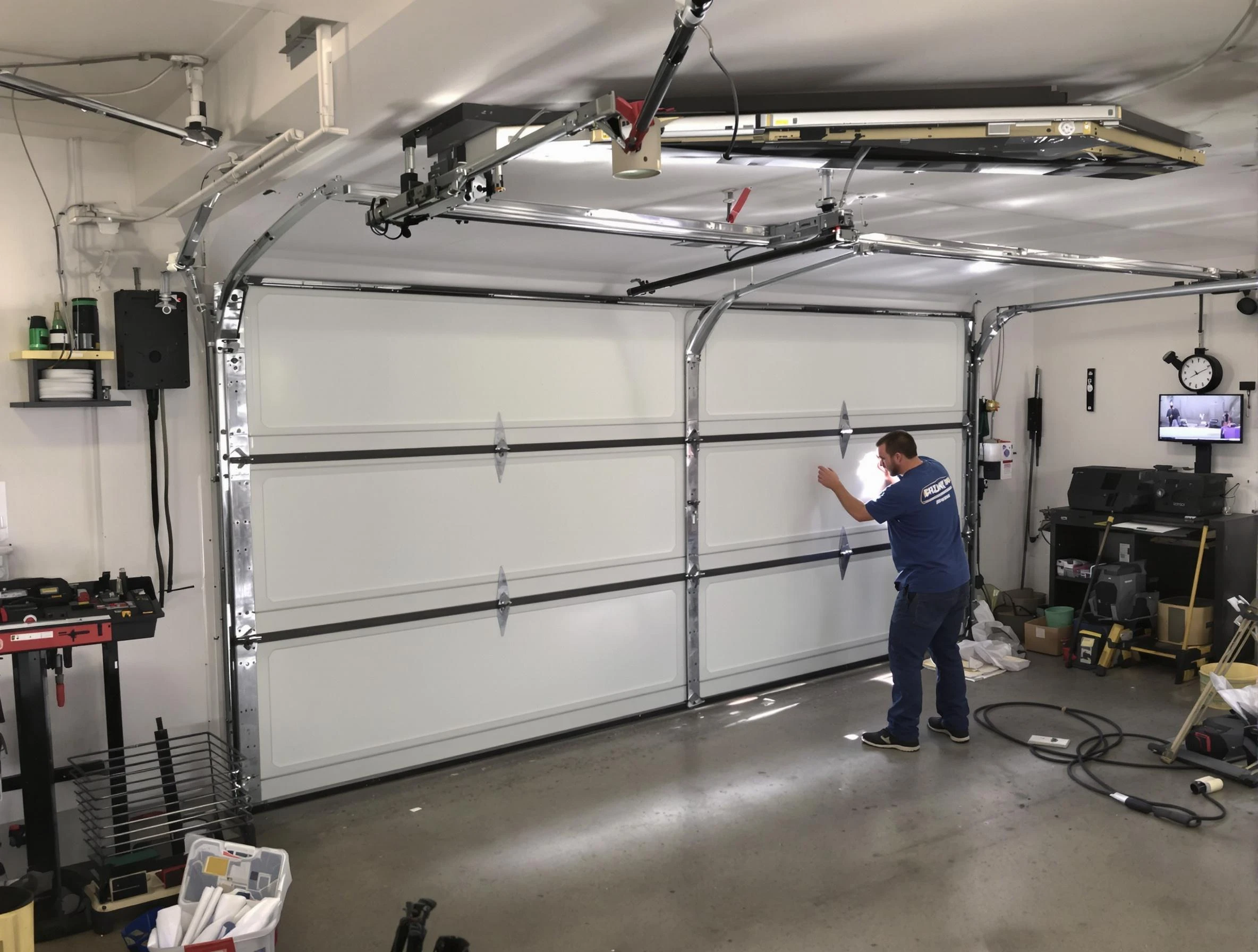 Professional garage door repair service by Stonegate Garage Door Repair in Stonegate